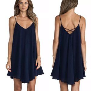 Navy blue dress Size L